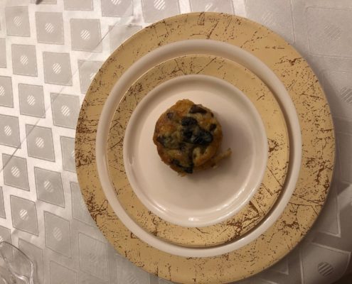 light and airy mushroom onion quiche