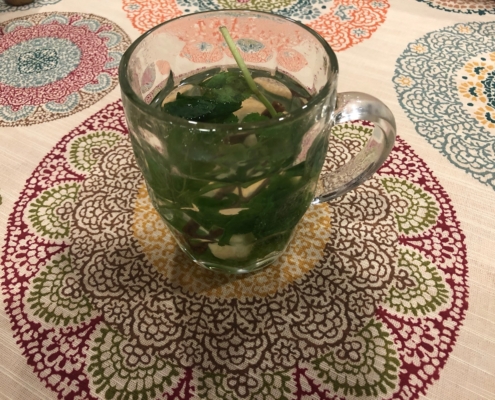 Mint tea