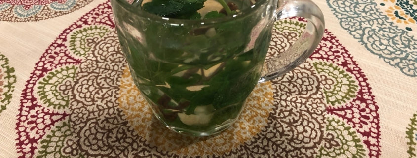 Mint tea