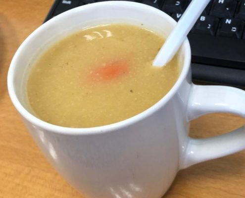 creamy cauliflower soup