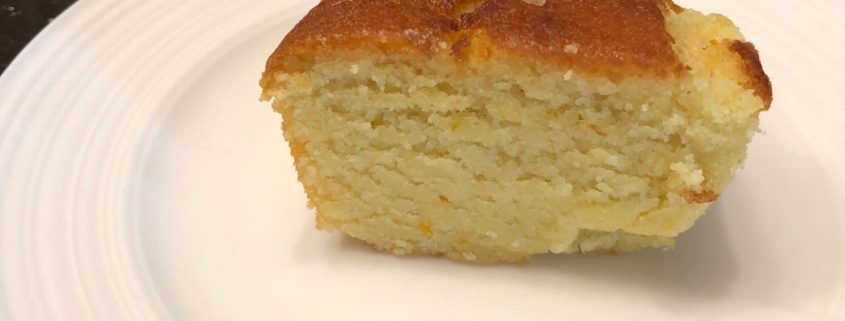 Luscious almond cake