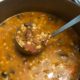 mushroom, bean and barley soup