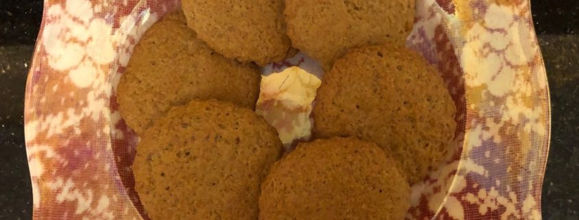 Baked tea biscuits