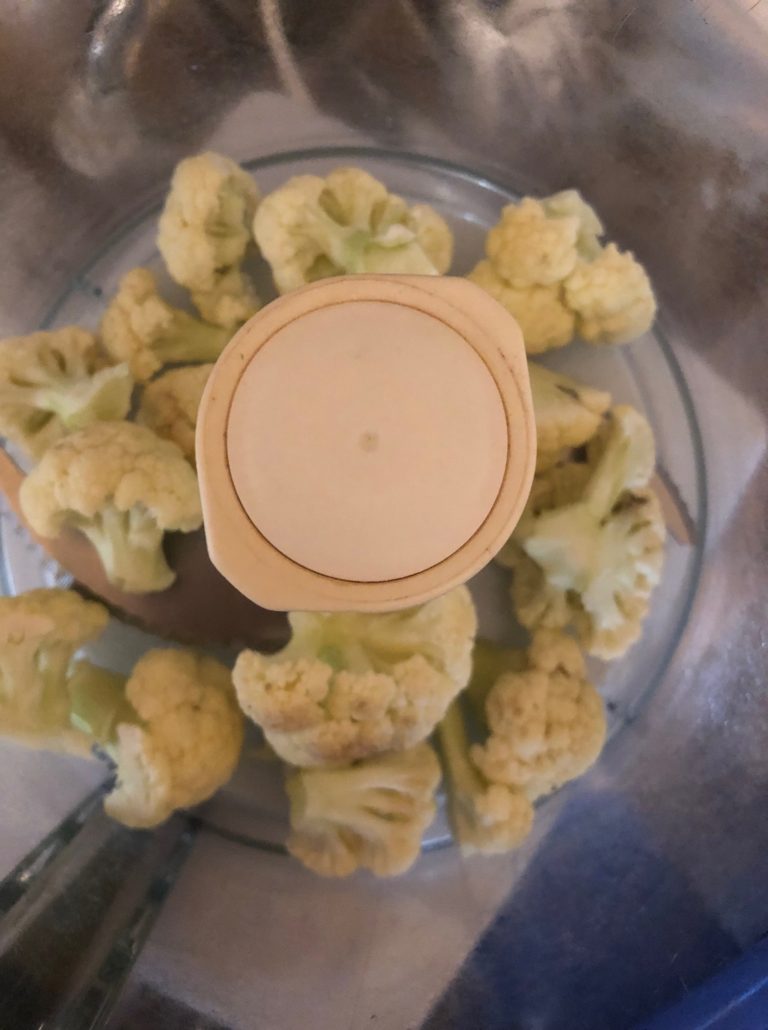 cauliflower in Processor