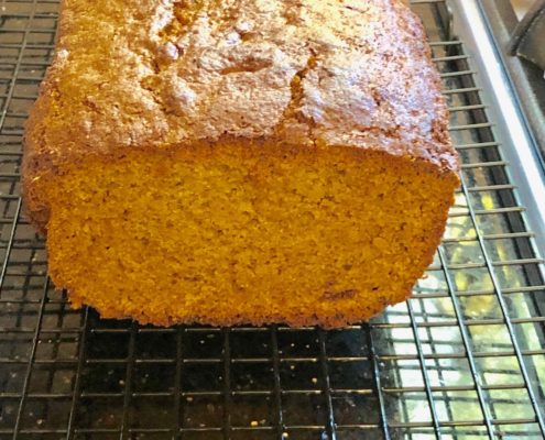 Orange Apple Ginger Tea Bread