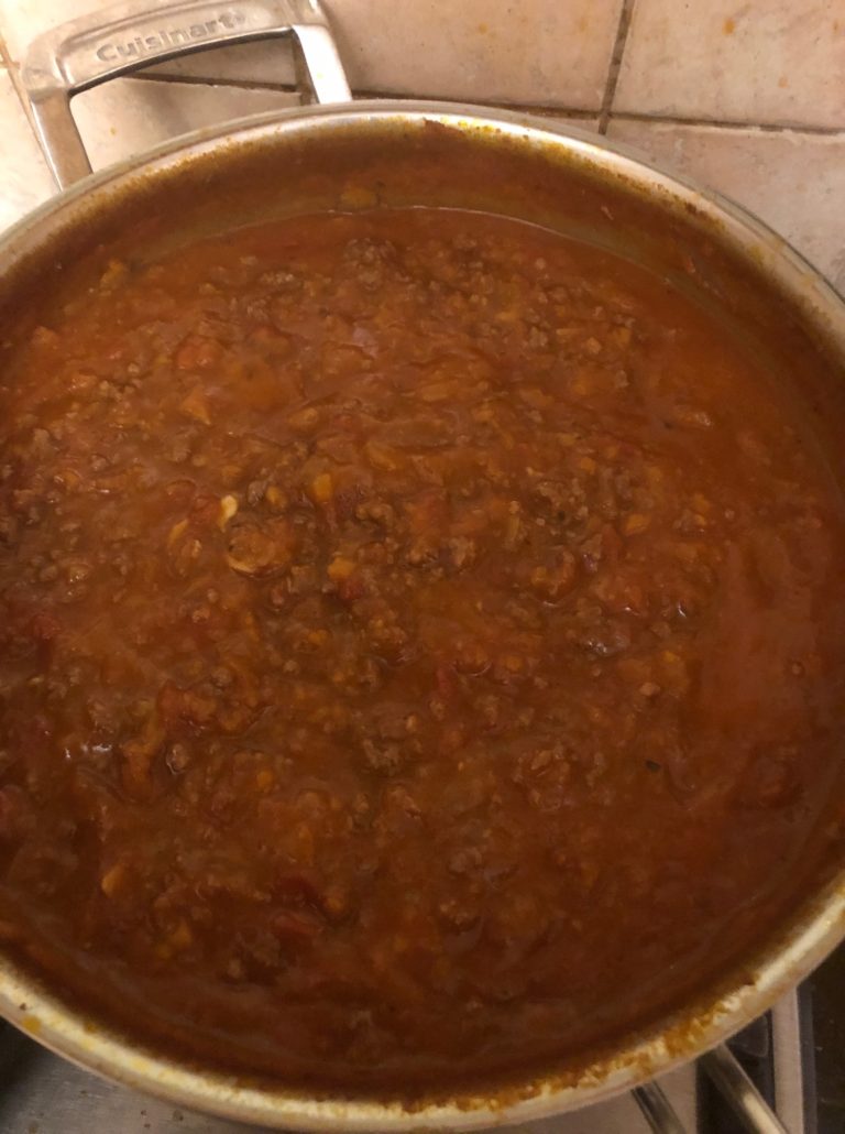 Bolognese sauce