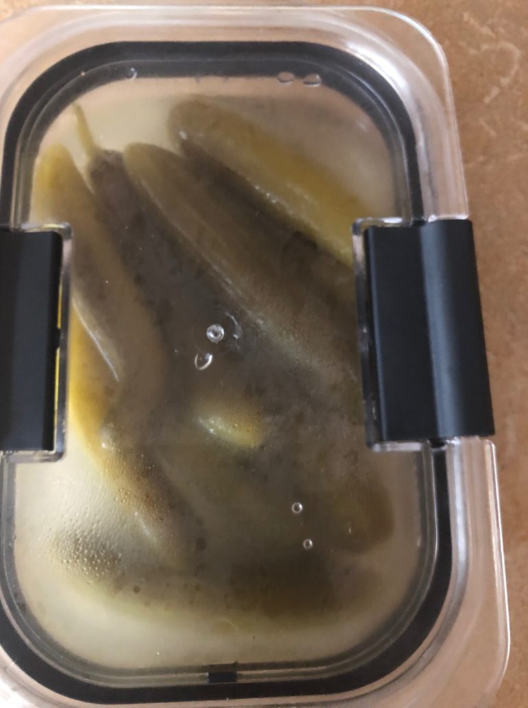 pickles in brine