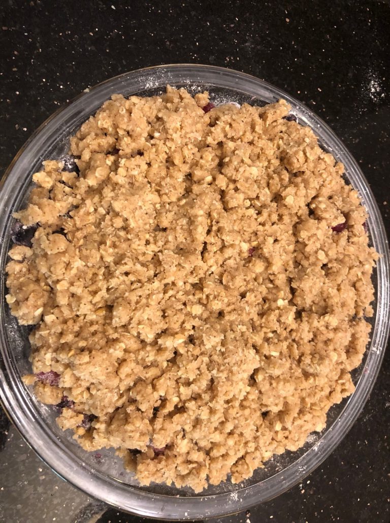 Crumble topping