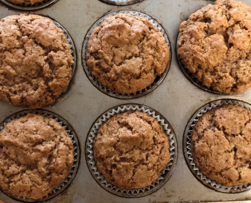 Cinnamon Crackle Top Brunch Muffins