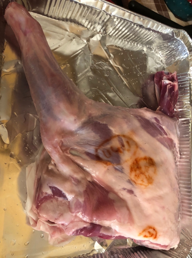 leg of lamb