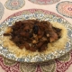 Lamb tagine with prunes and baby carrots