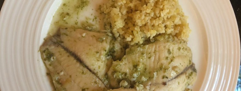 Tilapia in Butter Sauce