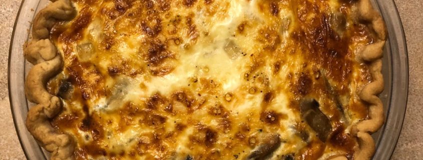 Mushroom Onion 7 Brachot Quiche