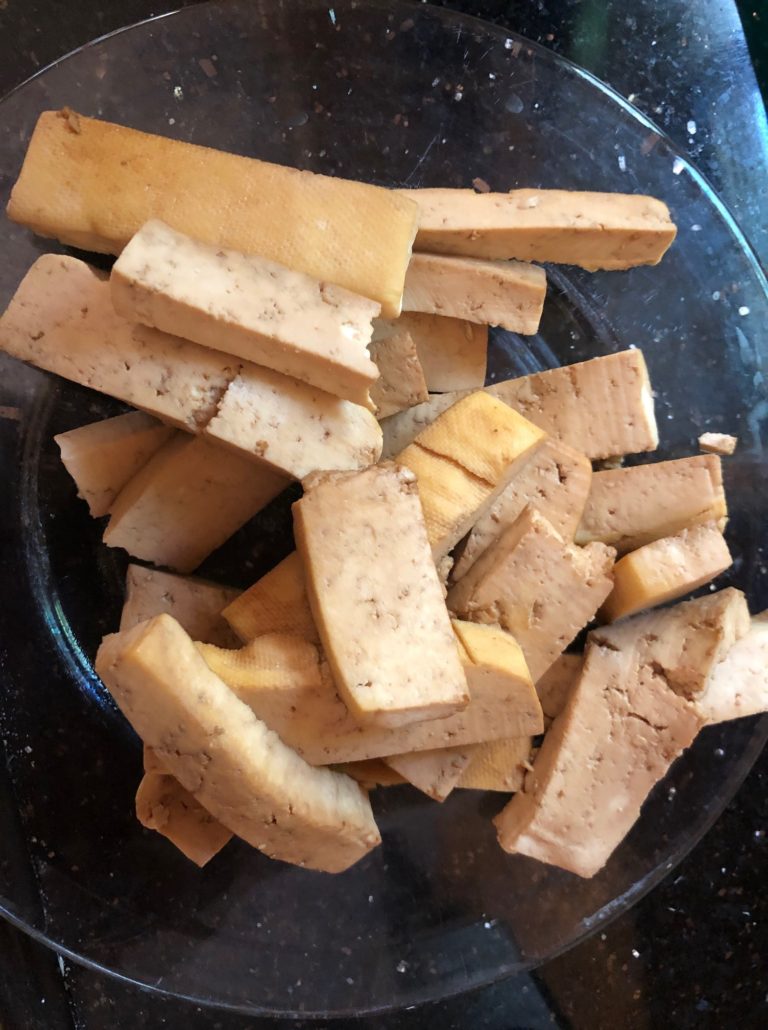 tofu in soy sauce