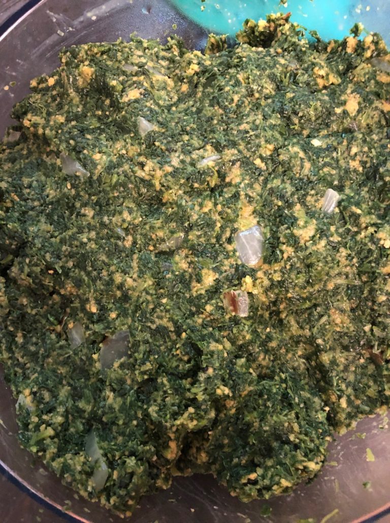 Spinach mixture