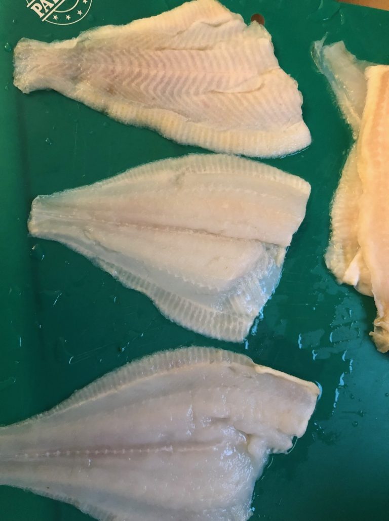 sole layed out