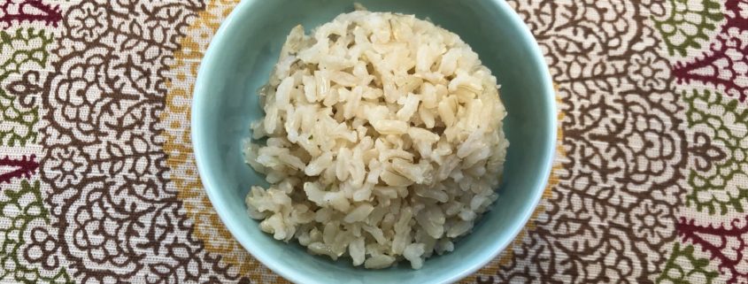 Excellent brown rice