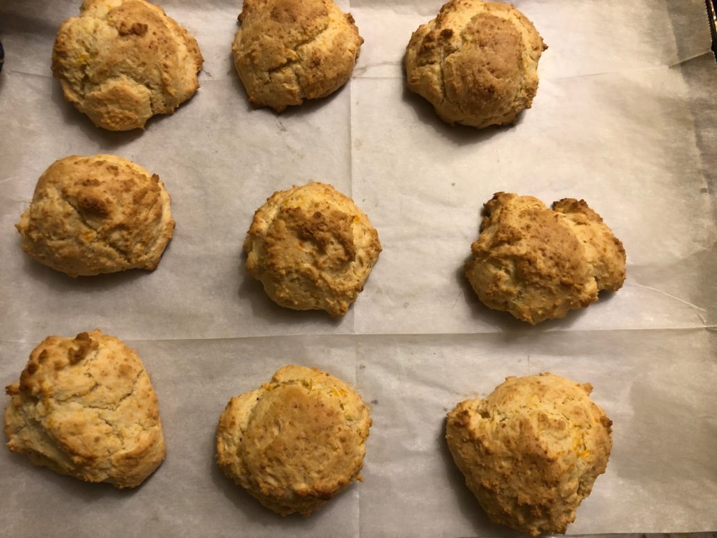 tablespoons baked biscuits