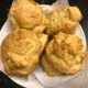 Cheddar/Smoked Cheese Drop Biscuits