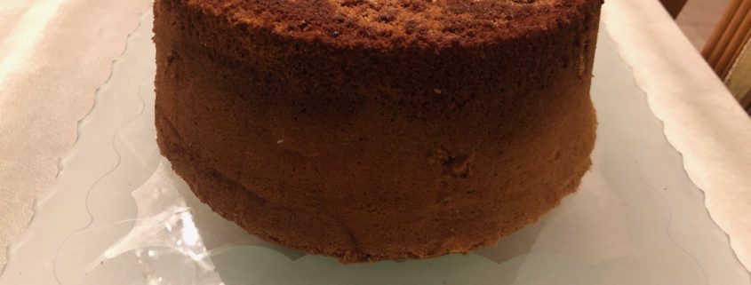 Mile High Marble Chiffon Cake