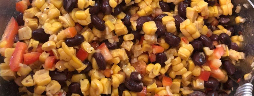 Fiesta Black Bean and Corn Salsa