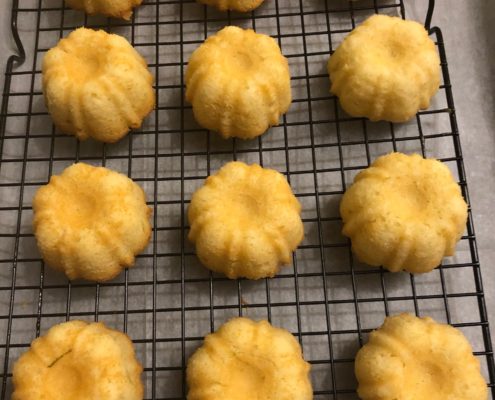Lemon/Lime mini bundt cakes