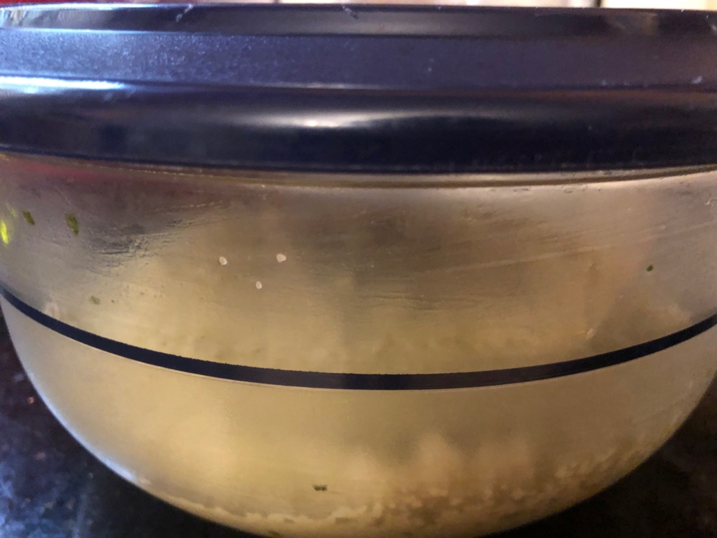 steaming the couscous
