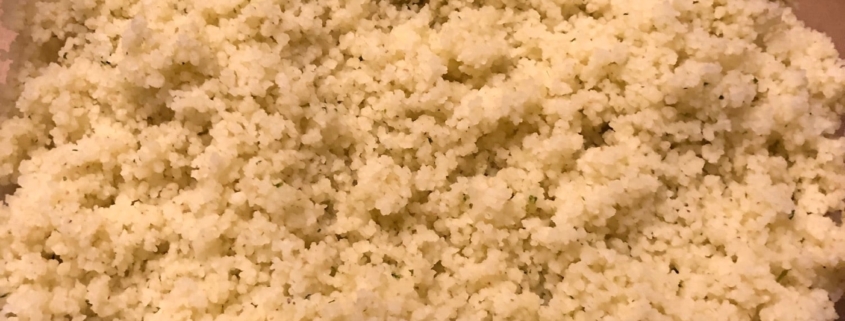 Fluffed couscous