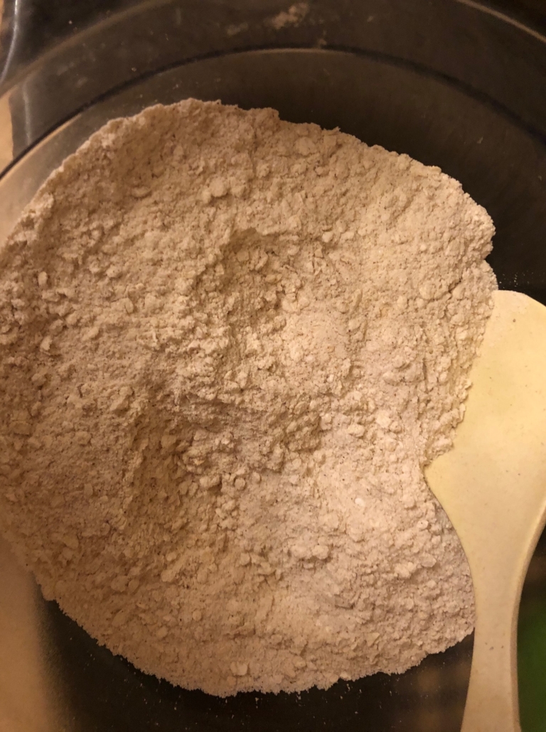 crisp dry ingredients together