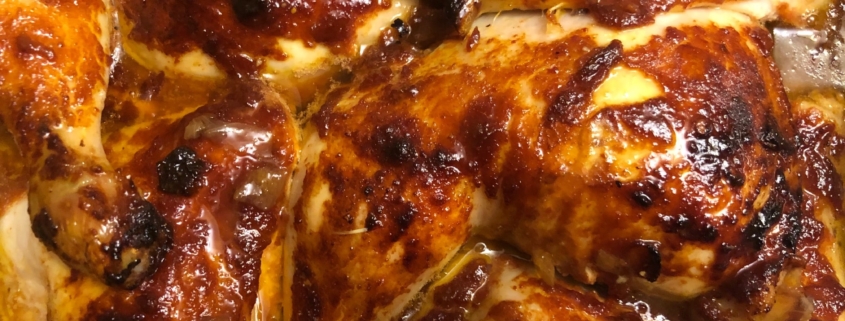 Chicken in Copycat Bone Suckin' Sauce