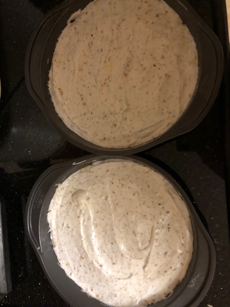 meringue over batter