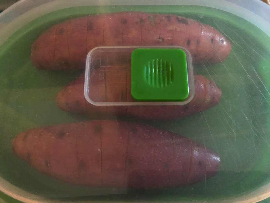 covered microwave dish