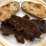 BBQ Oven Roasted Flanken Ribs