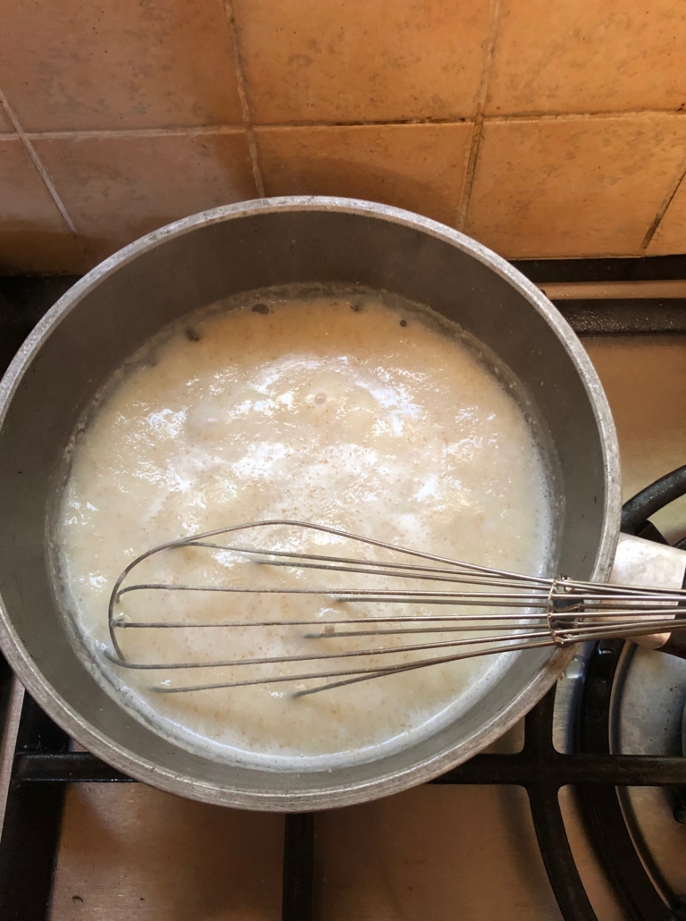Farina bubbling 