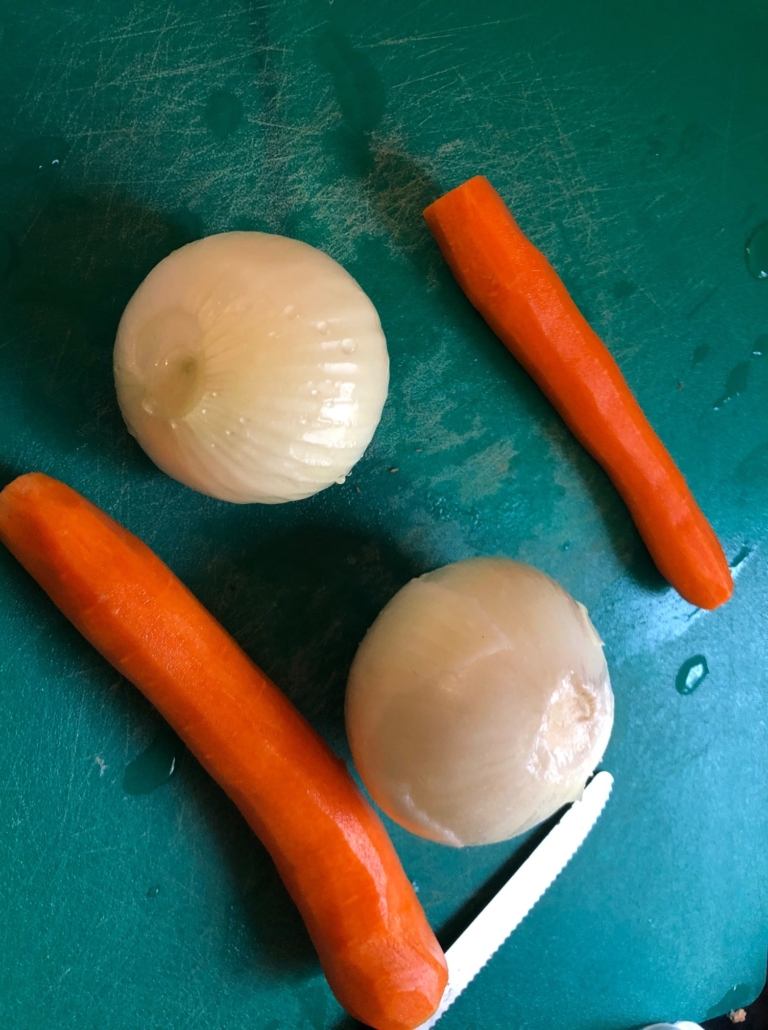 carrot and onion