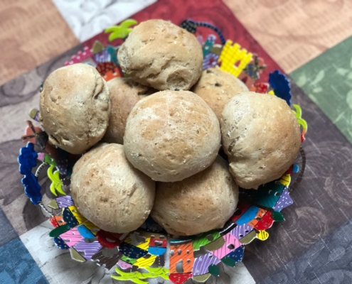 Wholegrain hearty rolls