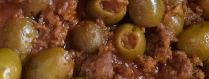 Moroccan Cooked Olives