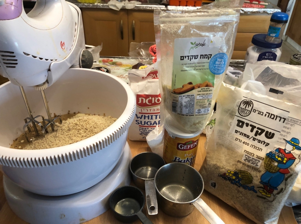 Mixing the ingredients