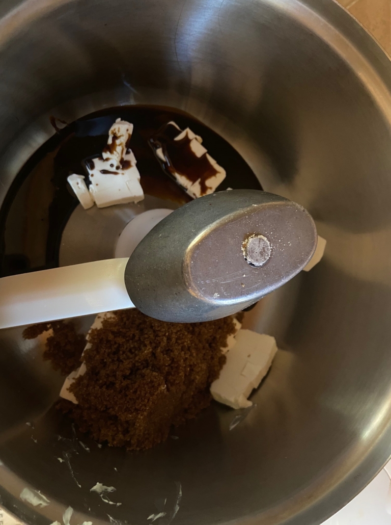 molasses, brown sugar and marg