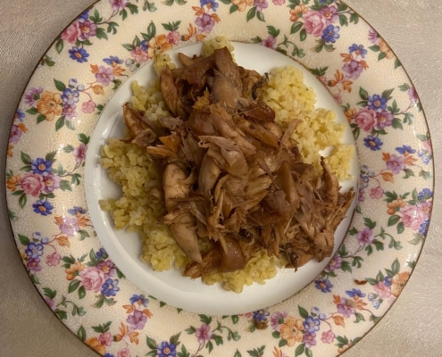 Saucy Chicken With Bulgur