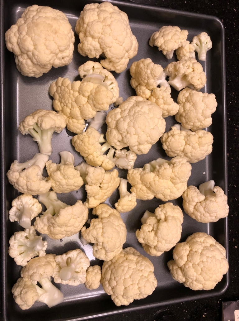 cauliflower flowerets