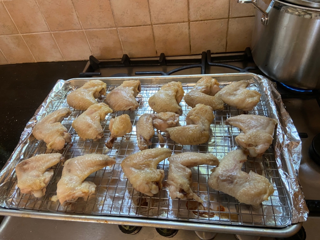 chicken wings cooked 20 minutes