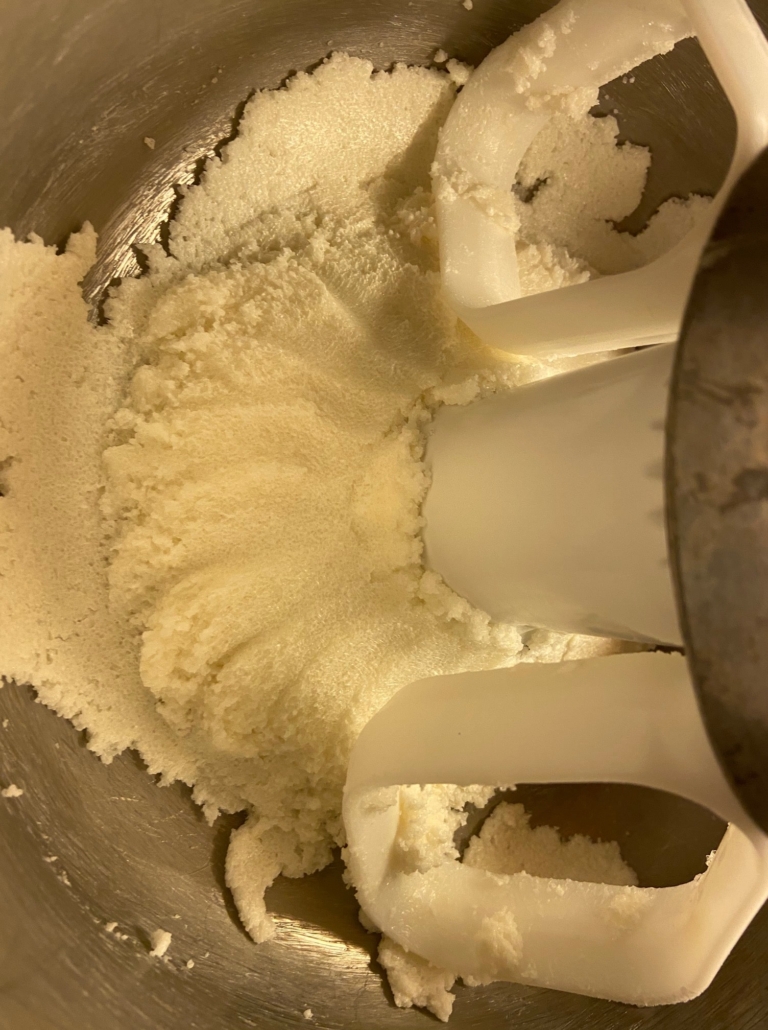 creaming sugar and marg