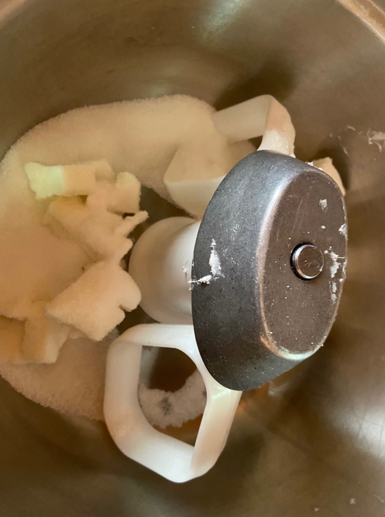 butter/marg and sugar