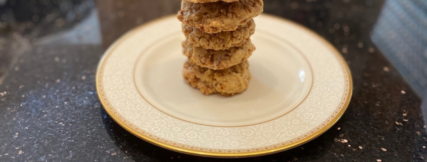 Nuts about you crispy cookies