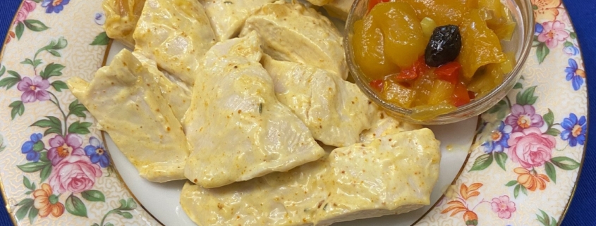 Coronation Chicken with Mango Chutney