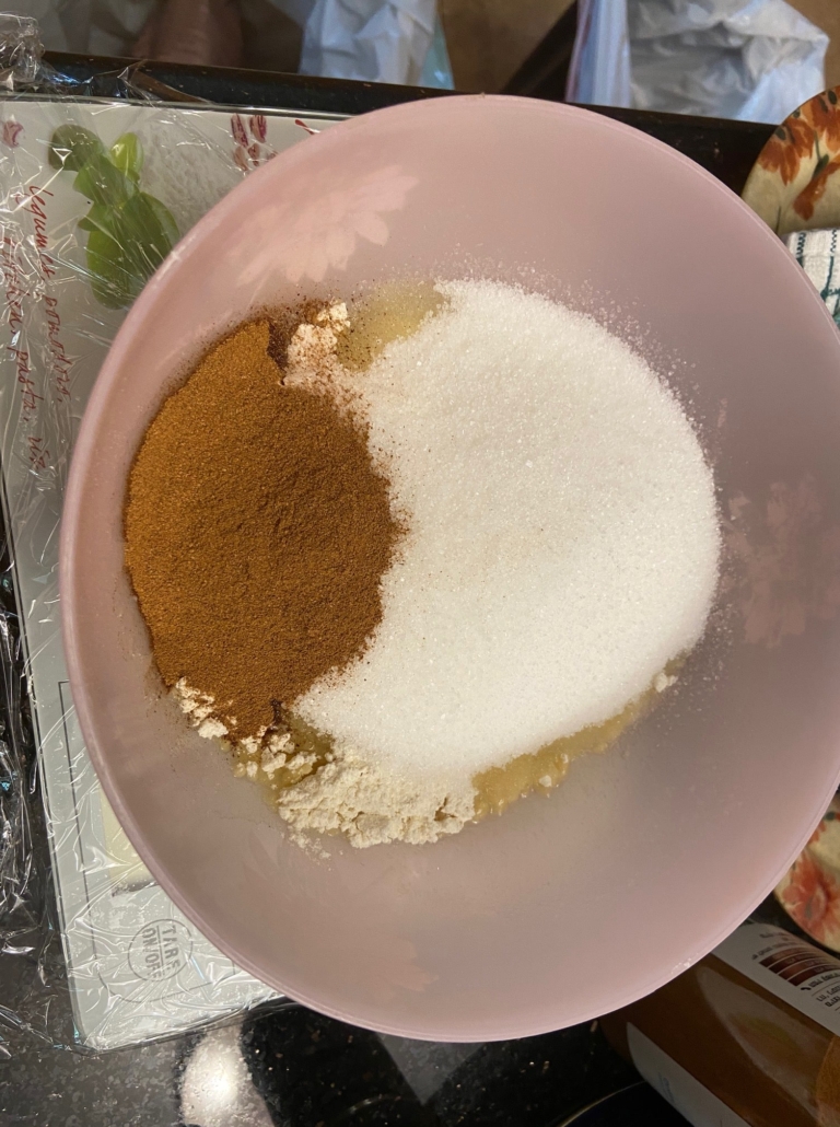 crumb topping mixture