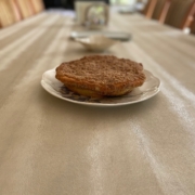 Sour cream streusel coffee cake