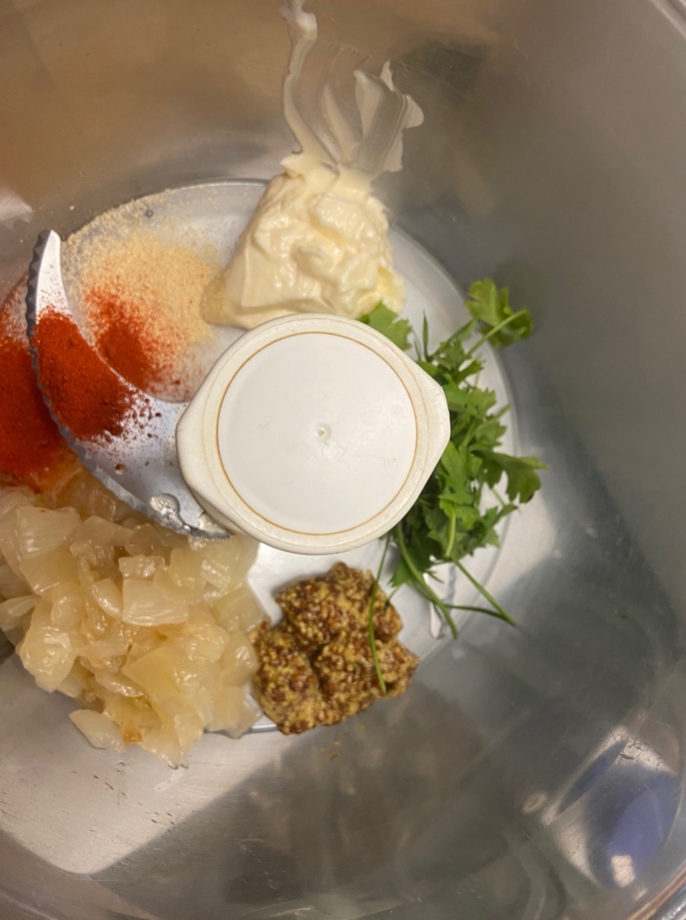 spicess, onion and condiments