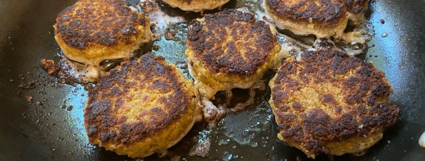 Zesty Lentil Burgers